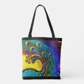 Tote Bag Paon de danse (Dos)