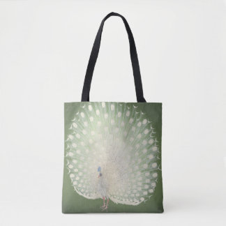Tote Bag Paon japonais vintage des beaux-arts |