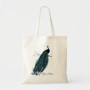 Tote Bag Paon vintage