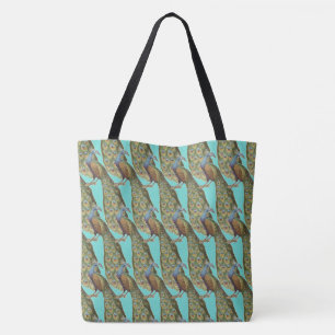 Tote Bag Paon Vintage