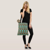 Tote Bag Paon Vintage (Sur le modèle)