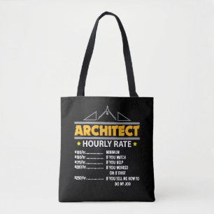 Tote Bag Papa drôle de taux horaire de bricoleur