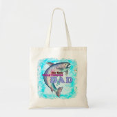 Tote Bag Papa pêche champion (Devant)