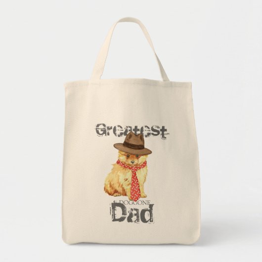 Tote Bag Papa Pomeranien (Devant)