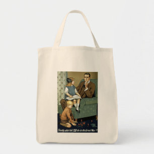 Tote Bag Papa, qu'as-tu fait pendant la Grande Guerre ?