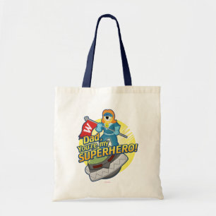 Tote Bag Papa, vous êtes mon super héros