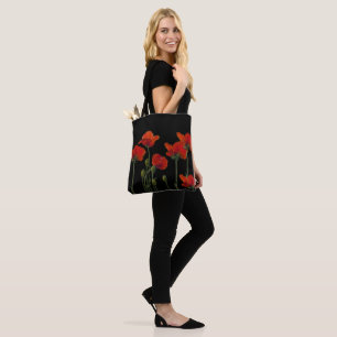 Tote Bag Papes sur le noir