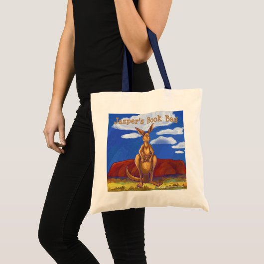 Tote Bag Papier Kangaroo (Devant (produit))
