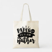 Tote Bag Papier ou plastique...Ni (Dos)