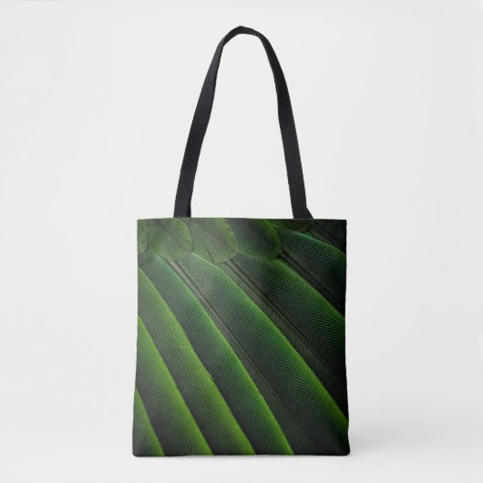Tote Bag Papier peint 3D vert (Devant)