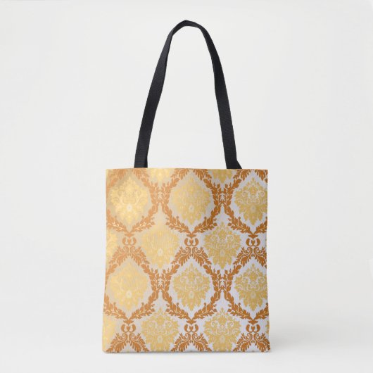 Tote Bag Papier peint 5 de damassé (Devant)