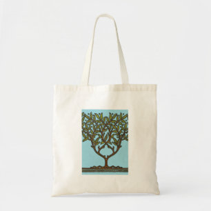 Tote Bag Papier peint frise d'arbre de William Morris