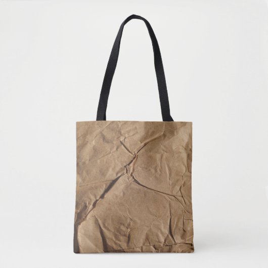 Tote Bag Papier Recyclé : Texture écologique. (Devant)