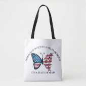 Tote Bag Papillon 4 juillet (Devant)