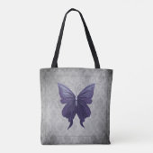 Tote Bag Papillon à bijoux pourpre (Dos)