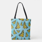 Tote Bag Papillon à queue épaisse du tigre occidental sur l (Dos)