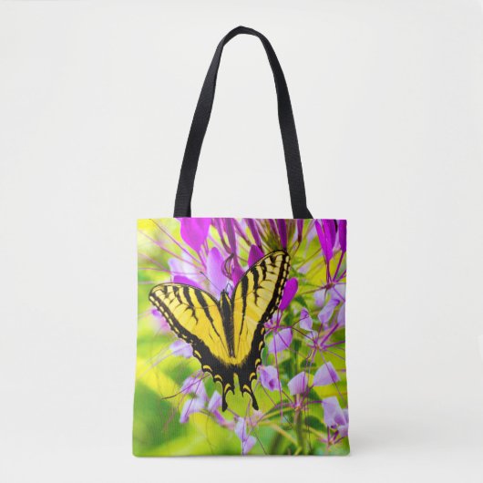 Tote Bag Papillon à queue jaune (Devant)