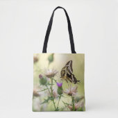 Tote Bag Papillon à queue noire géante (Devant)