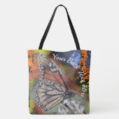 Tote Bag Papillon Abstrait (Dos)
