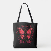 Tote Bag Papillon Antisocial (Dos)