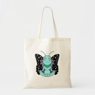 Tote Bag Papillon au Yoga Stretching Legs