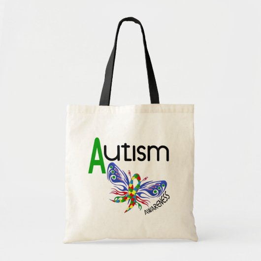 Tote Bag Papillon AUTISM 3.1 (Devant)