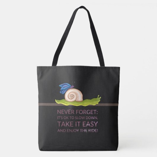 Tote Bag Papillon bleu (Devant)