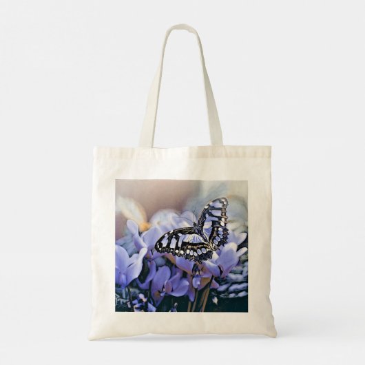 Tote Bag Papillon bleu (Dos)