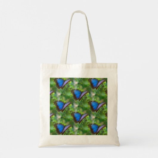 Tote Bag Papillon bleu (Dos)