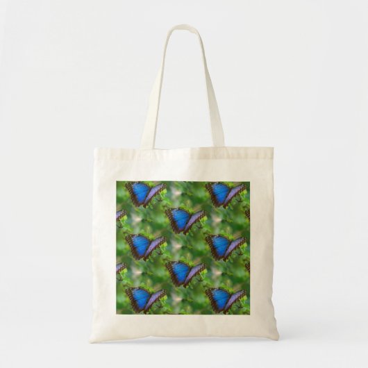 Tote Bag Papillon bleu (Devant)
