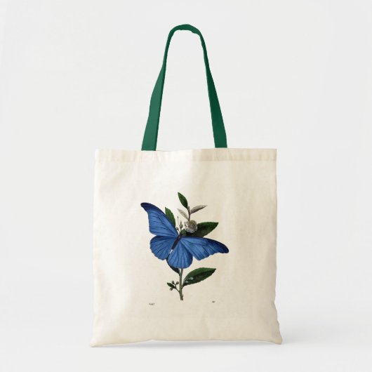 Tote Bag Papillon bleu (Devant)