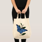 Tote Bag Papillon bleu (Devant (produit))