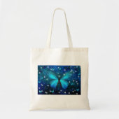 Tote Bag Papillon bleu élégant (Devant)