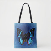 Tote Bag Papillon bleu Fourre-tout (Devant)
