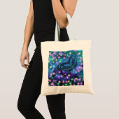 Tote Bag Papillon bleu magique (Devant (produit))