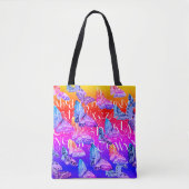 Tote Bag Papillon Boho Sunny (Devant)