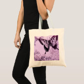 Tote Bag papillon botanique romantique (Devant (produit))