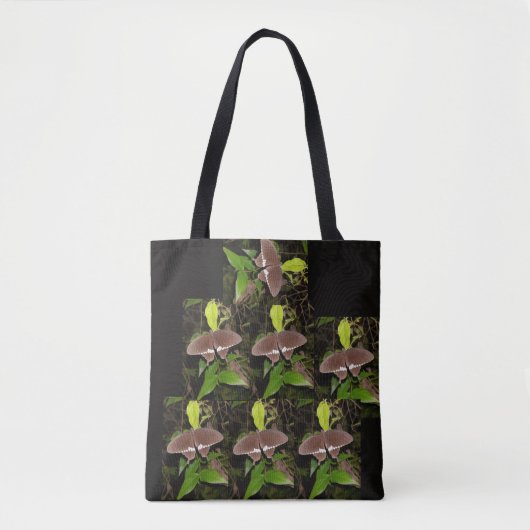 Tote Bag Papillon Brown (Devant)