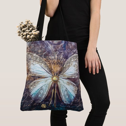 Tote Bag Papillon céleste