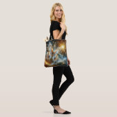 Tote Bag Papillon céleste vibrant à mousse marine (Sur le modèle)