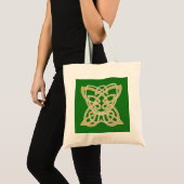 Tote Bag Papillon celte en or complexe (Devant (produit))