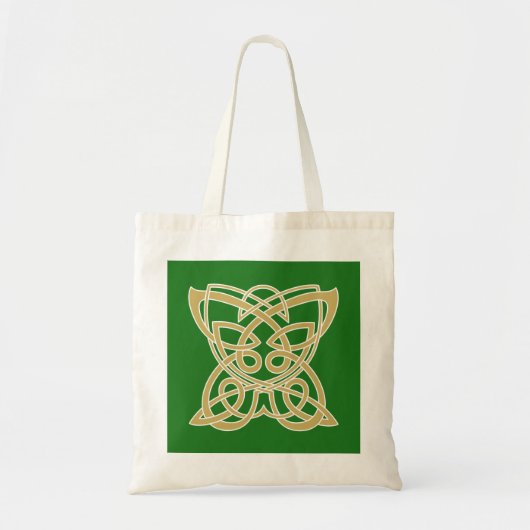 Tote Bag Papillon celte en or complexe (Devant)
