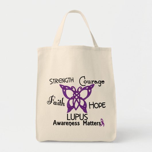 Tote Bag Papillon celtique 3 de lupus (Devant)