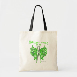 Tote Bag Papillon celtique de survivant - lymphome non