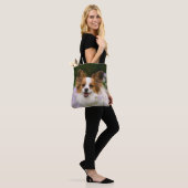 Tote Bag Papillon Chien Cute Romantique Potrait Photo (Sur le modèle)