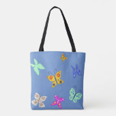 Tote Bag Papillon Coloré (Dos)
