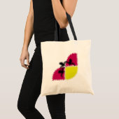 Tote Bag Papillon coloré (Devant (produit))