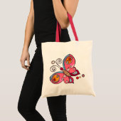 Tote Bag Papillon d'amour (Devant (produit))