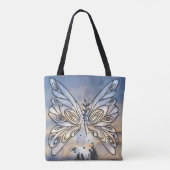 Tote Bag Papillon de la liberté (Dos)