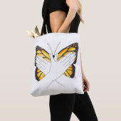 Tote Bag Papillon de monarque dans l'ASL (De près)